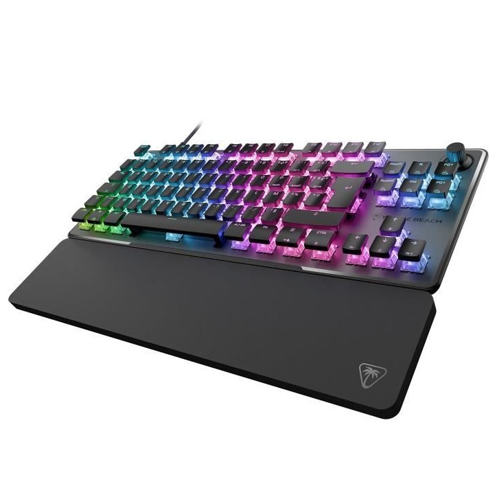 Clavier gaming RGB mécanique magnétique - TURTLE BEACH - Vulcan II TKL Pro - Noir