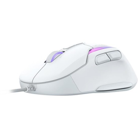 Souris gaming filaire - Turtle Beach Kone™ II - Ultra légere - Blanc, 26 000 DPI, 23 fonctions personnalisables