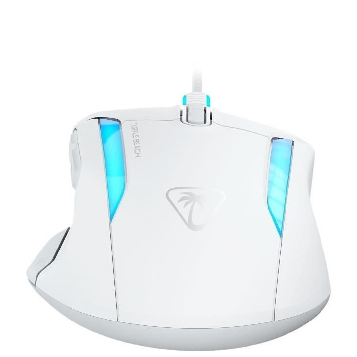 Souris gaming filaire - Turtle Beach Kone™ II - Ultra légere - Blanc, 26 000 DPI, 23 fonctions personnalisables
