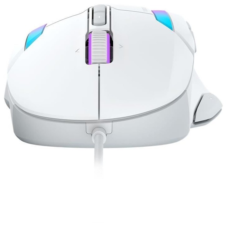 Souris gaming filaire - Turtle Beach Kone™ II - Ultra légere - Blanc, 26 000 DPI, 23 fonctions personnalisables