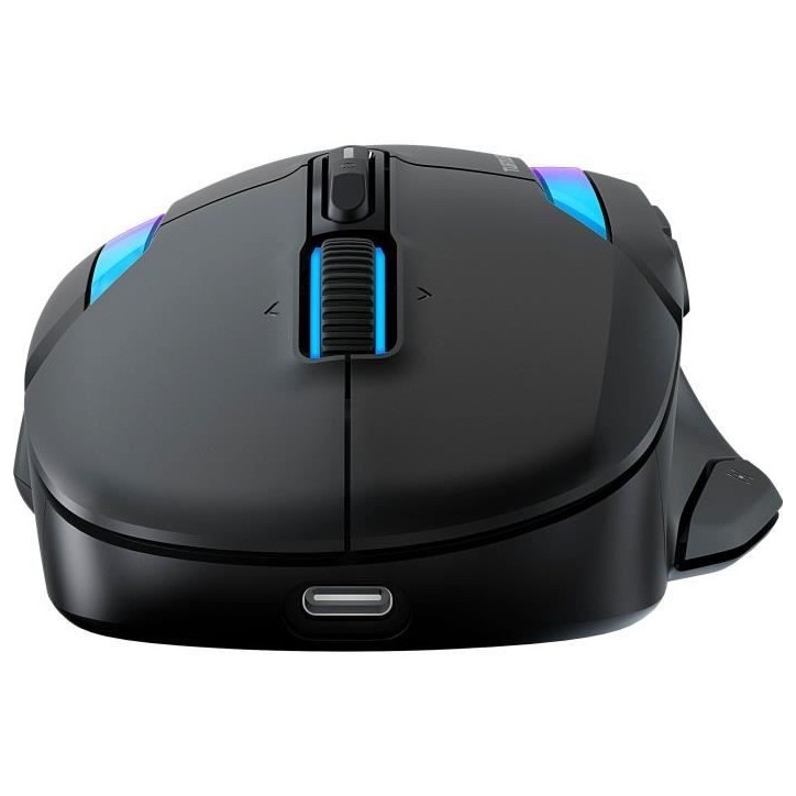 Souris gaming sans fil - Turtle Beach Kone™ II Air - Ergonomique - Noir, Bluetooth, 26 000 DPI, molette 4D