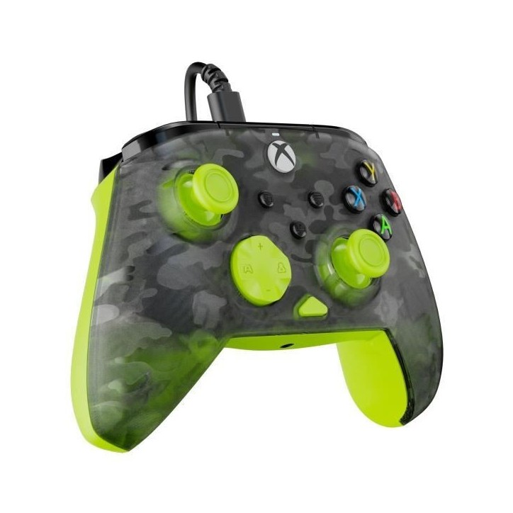 Manette de jeu - Xbox Series X|S, Xbox One et PC - Rematch Core - RGB - Filaire - Camouflage Noir / Jaune - TURTLE BEACH Manette de jeu - Xbox Series X|S, Xbox One et PC - Rematch Core - RGB - Filaire - Camouflage Noir / Jaune - TURTLE BEACH