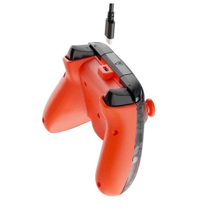 Manette de jeu - Xbox Series X|S, Xbox One et PC - Rematch Core - RGB - Filaire - Camouflage Noir / Orange - TURTLE BEACH Manette de jeu - Xbox Series X|S, Xbox One et PC - Rematch Core - RGB - Filaire - Camouflage Noir / Orange - TURTLE BEACH
