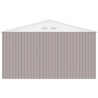 Abri de jardin en métal 12,99 m² - 340 x 382 x 210 cm - NEPTUNE - Ki