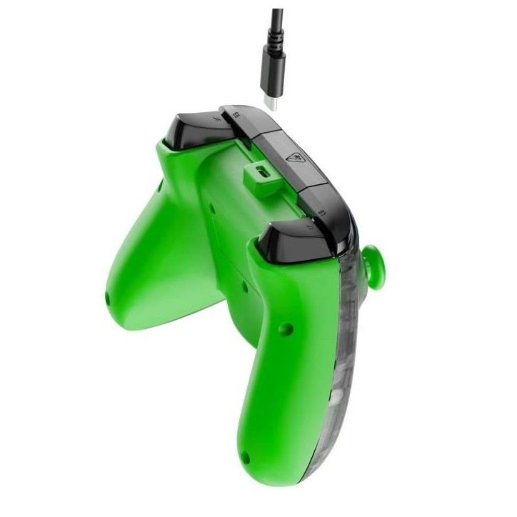 Manette de jeu - Xbox Series X|S, Xbox One et PC - Rematch Core - RGB - Filaire - Camouflage Noir / Vert - TURTLE BEACH