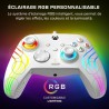 Manette de jeu - Xbox Series X|S, Xbox One et PC - Afterglow Wave - RG