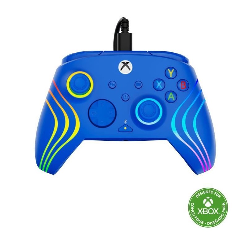 Manette de jeu - Xbox Series X|S, Xbox One et PC - Afterglow Wave - RG Manette de jeu - Xbox Series X|S, Xbox One et PC - Afterglow Wave - RG
