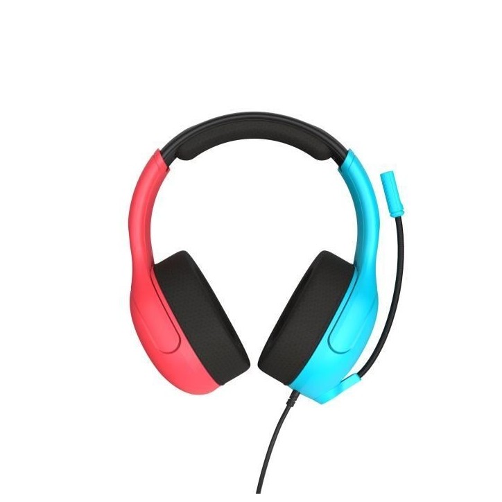 Casque gaming filaire - TURTLE BEACH - TBS-8002-25 - Airlite Fit - Sous licence officielle de Nintendo Switch™ - Bleu fluo et Casque gaming filaire - TURTLE BEACH - TBS-8002-25 - Airlite Fit - Sous licence officielle de Nintendo Switch™ - Bleu fluo et