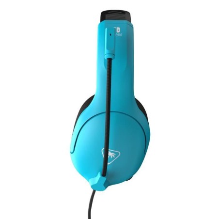 Casque gaming filaire - TURTLE BEACH - TBS-8002-25 - Airlite Fit - Sous licence officielle de Nintendo Switch™ - Bleu fluo et