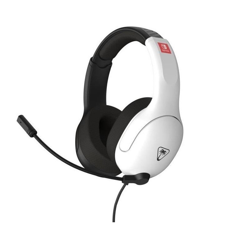 Casque Gaming filaire - TURTLE BEACH - Nintendo Switch - Airlite Fit - Noir et Blanc Casque Gaming filaire - TURTLE BEACH - Nintendo Switch - Airlite Fit - Noir et Blanc