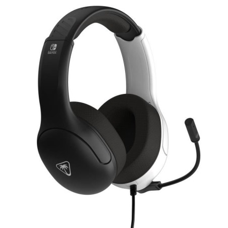 Casque Gaming filaire - TURTLE BEACH - Nintendo Switch - Airlite Fit - Noir et Blanc