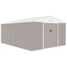 Abri de jardin en métal 15,16 m² - 340 x 446 x 210 - SATURNE - Kit d