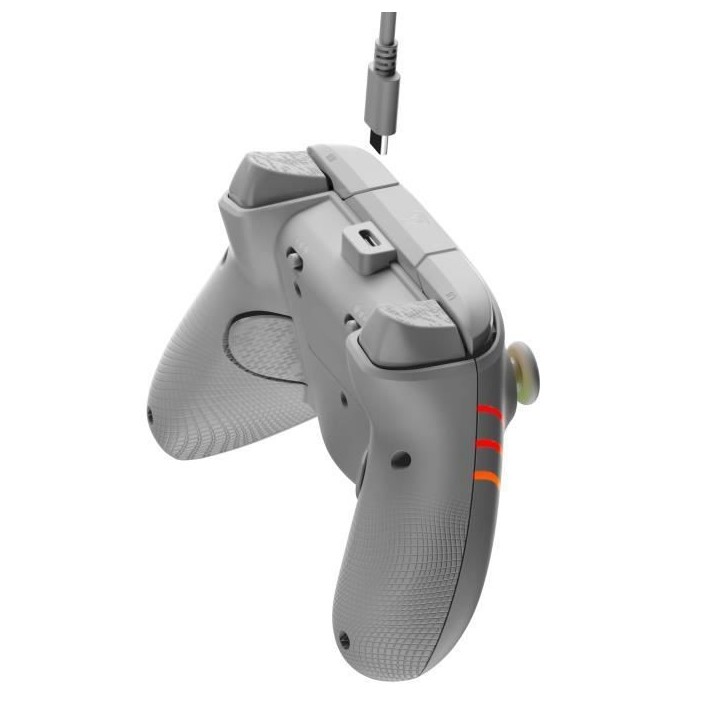 TURTLE BEACH Manette de jeu - Xbox Series X|S, Xbox One et PC - Afterglow Wave - RGB Filaire Gris TURTLE BEACH Manette de jeu - Xbox Series X|S, Xbox One et PC - Afterglow Wave - RGB Filaire Gris