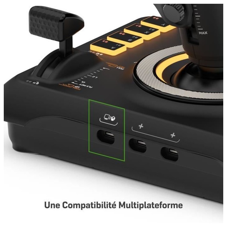 Joystick de jeu - TURTLE BEACH - VelocityOne™ - Flightstick - Noir