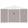 Abri de jardin en métal 15,16 m² - 340 x 446 x 210 - SATURNE - Kit d