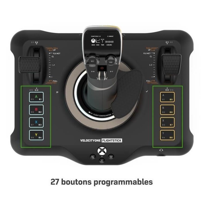 Joystick de jeu - TURTLE BEACH - VelocityOne™ - Flightstick - Noir