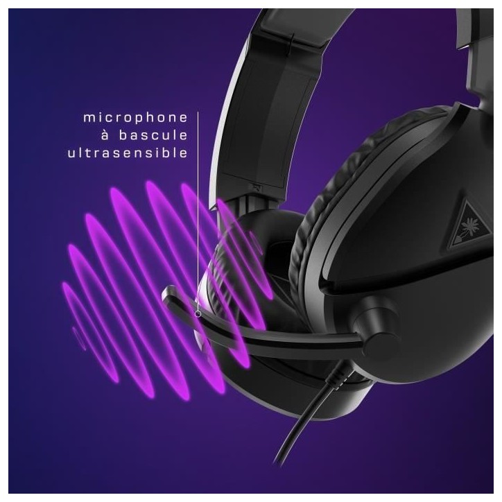 Casque de gaming multi-plateforme - TURTLE BEACH - Recon 70X - Noir