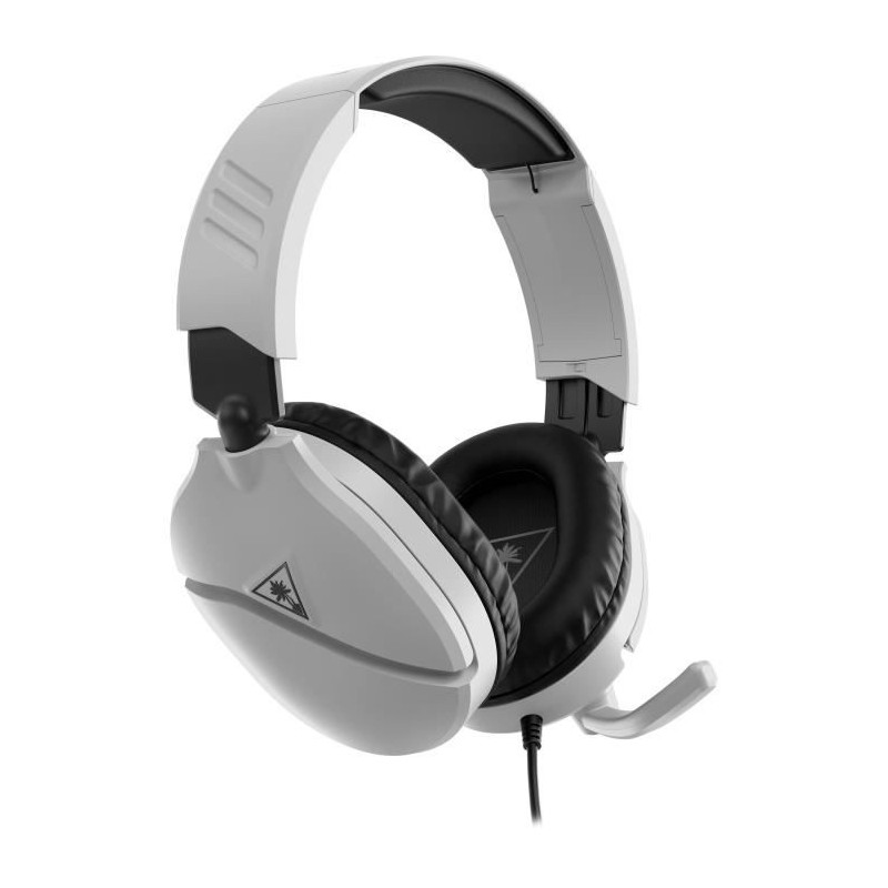 Casque de gaming multi-plateforme - TURTLE BEACH - Recon 70P - Blanc Casque de gaming multi-plateforme - TURTLE BEACH - Recon 70P - Blanc