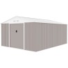 Abri de jardin en métal 15,16 m² - 340 x 446 x 210 - SATURNE - Kit d
