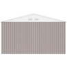Abri de jardin en métal 15,16 m² - 340 x 446 x 210 - SATURNE - Kit d