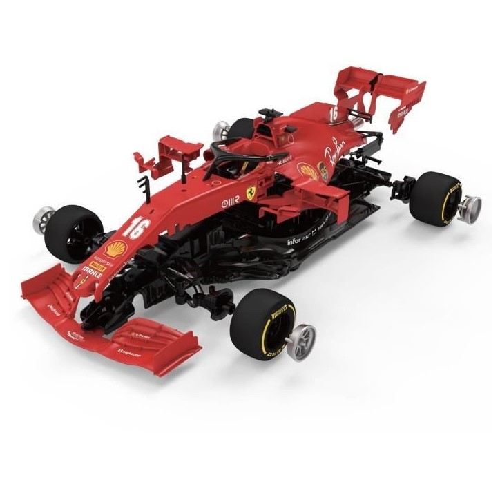 Kit Montage Ferrari SF 1000 - TURBO CHALLENGE - Voiture Télécommandée - Rouge - 1/16