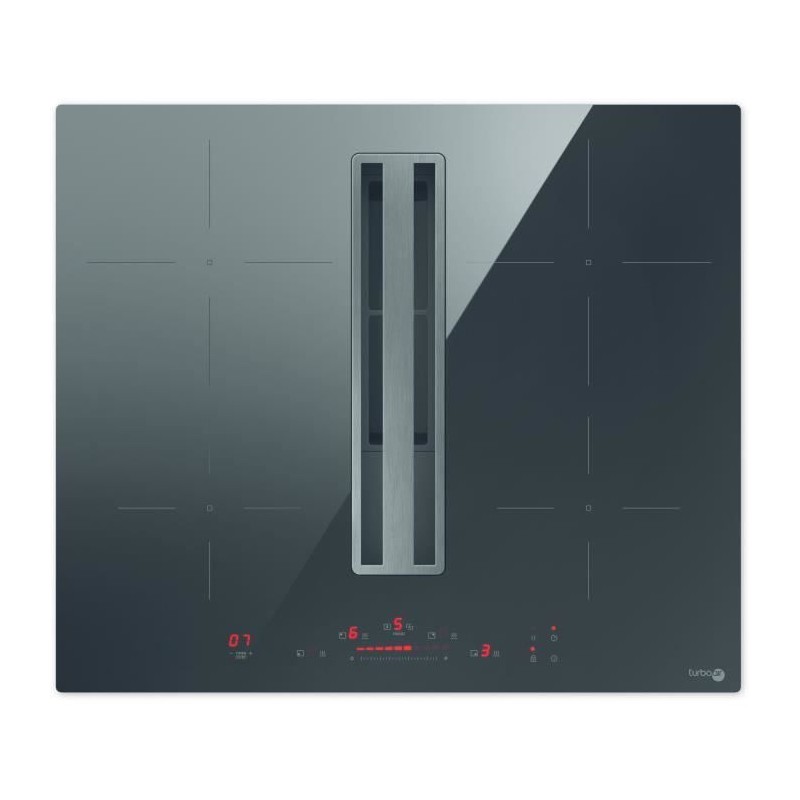 Plaque a induction aspirante - TURBOAIR - Impulso - BL/A/60 - 4 feux - Plaque a induction aspirante - TURBOAIR - Impulso - BL/A/60 - 4 feux -