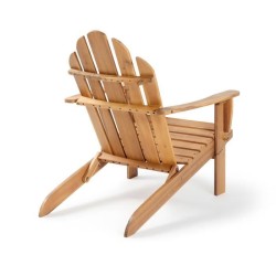 Fauteuil de jardin pliable en bois d'Acacia FSC - 72,5 x 89,5 x H.94 c