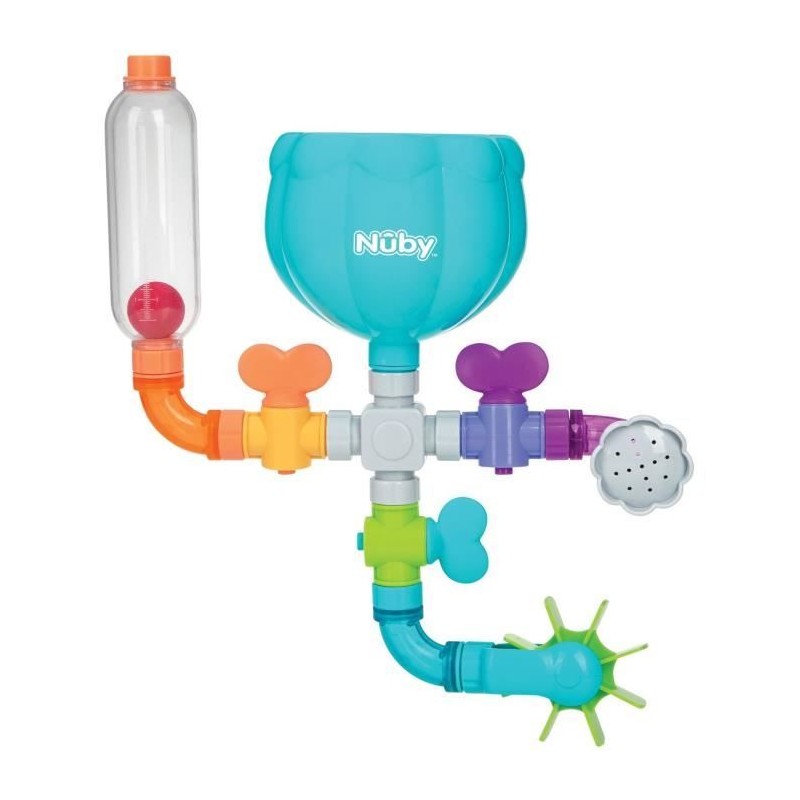Jouet de bain - NUBY - Wack Waterworks - Multicolore