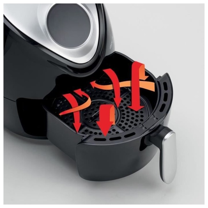 Friteuse sans huile ARIETE - digitale - 1,2 kilos - Modele 4616 Friteuse sans huile ARIETE - digitale - 1,2 kilos - Modele 4616