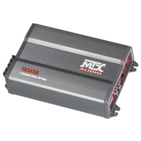 Amplificateur - MTX AUDIO - 4 canaux classe-AB 4x50Wrms - 4O ou 4x 75W