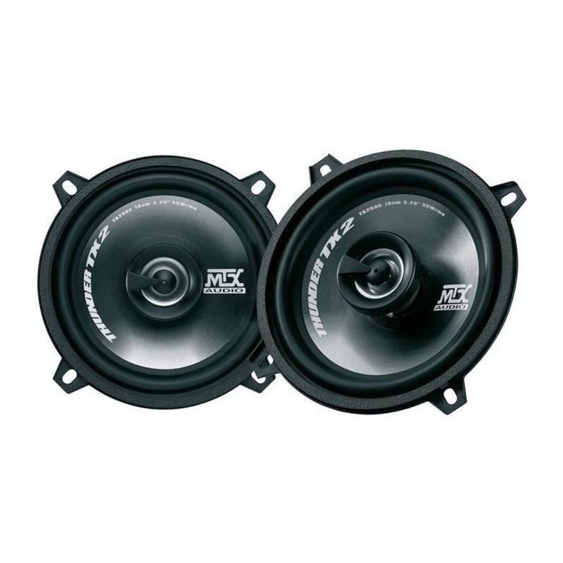 MTX TX250C Haut-parleurs voiture Coaxial 2 voies 13cm 55W RMS 4O membr MTX TX250C Haut-parleurs voiture Coaxial 2 voies 13cm 55W RMS 4O membr
