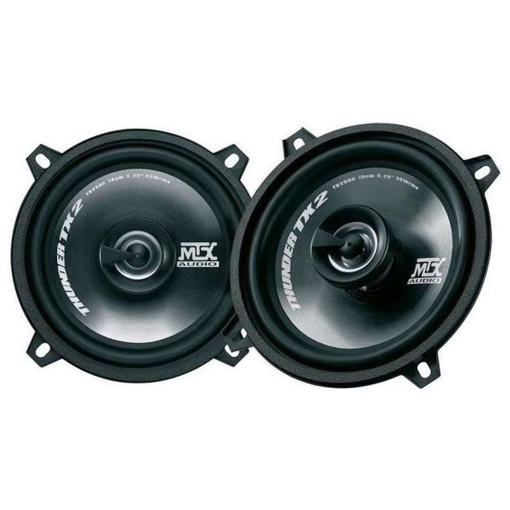 MTX TX250C Haut-parleurs voiture Coaxial 2 voies 13cm 55W RMS 4O membrane polypropylene MTX TX250C Haut-parleurs voiture Coaxial 2 voies 13cm 55W RMS 4O membrane polypropylene