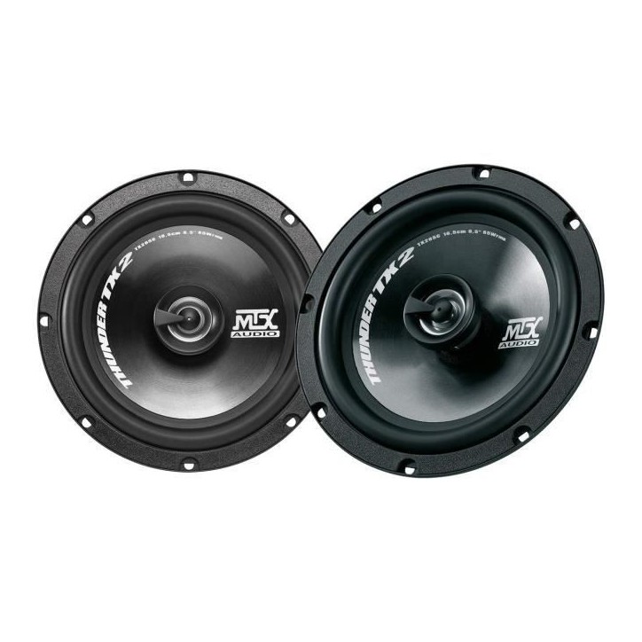 MTX TX265C Haut-parleurs voiture Coaxiaux 16,5cm 2 voies 65W RMS 4O membrane polypropylene MTX TX265C Haut-parleurs voiture Coaxiaux 16,5cm 2 voies 65W RMS 4O membrane polypropylene