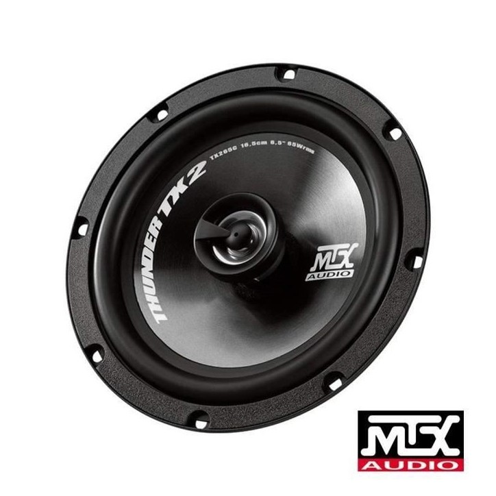 MTX TX265C Haut-parleurs voiture Coaxiaux 16,5cm 2 voies 65W RMS 4O membrane polypropylene MTX TX265C Haut-parleurs voiture Coaxiaux 16,5cm 2 voies 65W RMS 4O membrane polypropylene