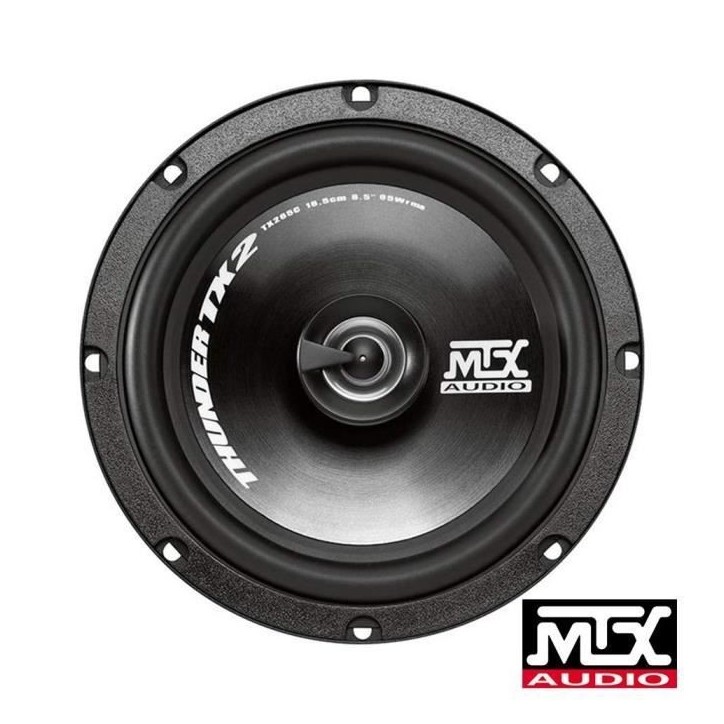MTX TX265C Haut-parleurs voiture Coaxiaux 16,5cm 2 voies 65W RMS 4O membrane polypropylene MTX TX265C Haut-parleurs voiture Coaxiaux 16,5cm 2 voies 65W RMS 4O membrane polypropylene