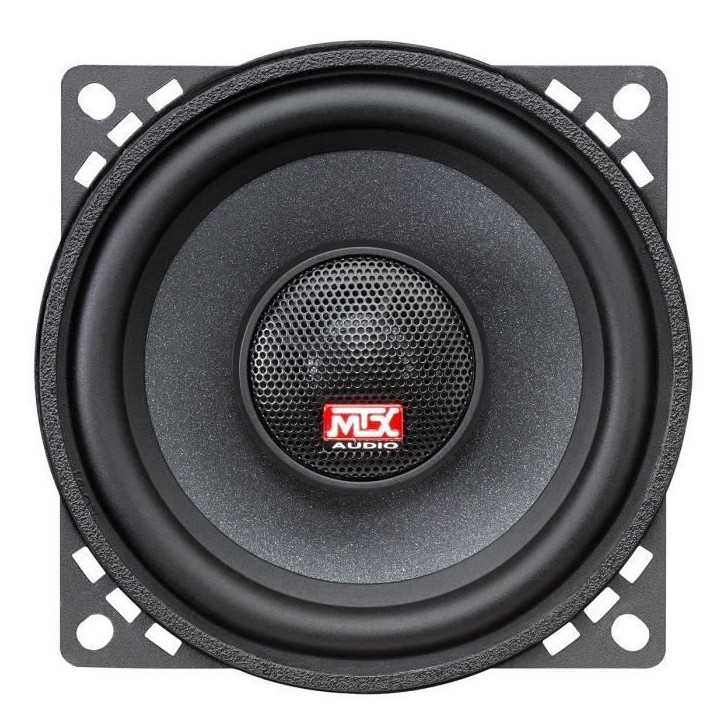 MTX TX440C Haut-parleurs voiture Coaxiaux 2 voies 10cm 60W RMS 4 membrane pulpe célulose MTX TX440C Haut-parleurs voiture Coaxiaux 2 voies 10cm 60W RMS 4 membrane pulpe célulose