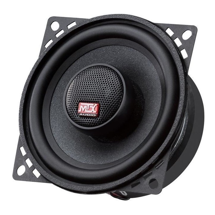 MTX TX440C Haut-parleurs voiture Coaxiaux 2 voies 10cm 60W RMS 4 membrane pulpe célulose MTX TX440C Haut-parleurs voiture Coaxiaux 2 voies 10cm 60W RMS 4 membrane pulpe célulose