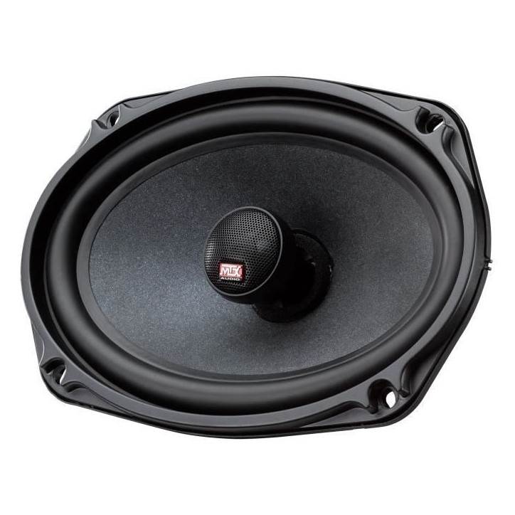 Coaxiaux 2 voies - MTX AUDIO - 16x23cm (6x9) - 4O - 100Wrms - Bobine Ø30mm en TIL - Tweeter néodyme Ø25mm dôme soie Coaxiaux 2 voies - MTX AUDIO - 16x23cm (6x9) - 4O - 100Wrms - Bobine Ø30mm en TIL - Tweeter néodyme Ø25mm dôme soie