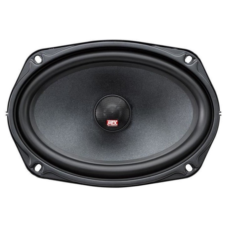 Coaxiaux 2 voies - MTX AUDIO - 16x23cm (6x9) - 4O - 100Wrms - Bobine Ø30mm en TIL - Tweeter néodyme Ø25mm dôme soie Coaxiaux 2 voies - MTX AUDIO - 16x23cm (6x9) - 4O - 100Wrms - Bobine Ø30mm en TIL - Tweeter néodyme Ø25mm dôme soie