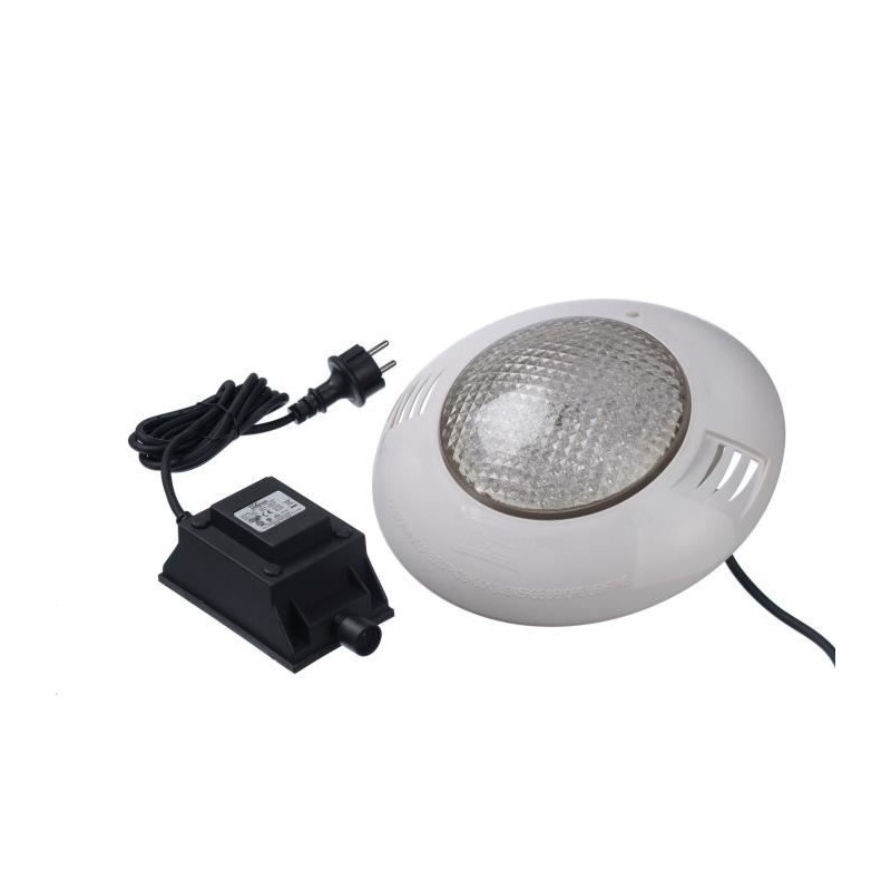 Spot LED 350 blanc pour piscines bois UBBINK - ABS - IP68 - 24W - 12VA