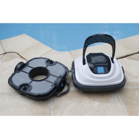 Robot nettoyeur a batterie de piscine UBBINK - Robotclean Accu XS - nettoyage fond pour toutes piscines