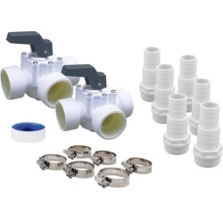 Kit by pass Universel UBBINK pour pompe a chaleur, réchauffeur, élec