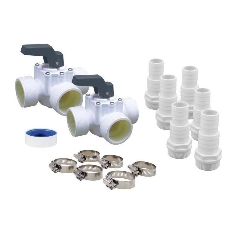 Kit by pass Universel UBBINK pour pompe a chaleur, réchauffeur, élec Kit by pass Universel UBBINK pour pompe a chaleur, réchauffeur, élec