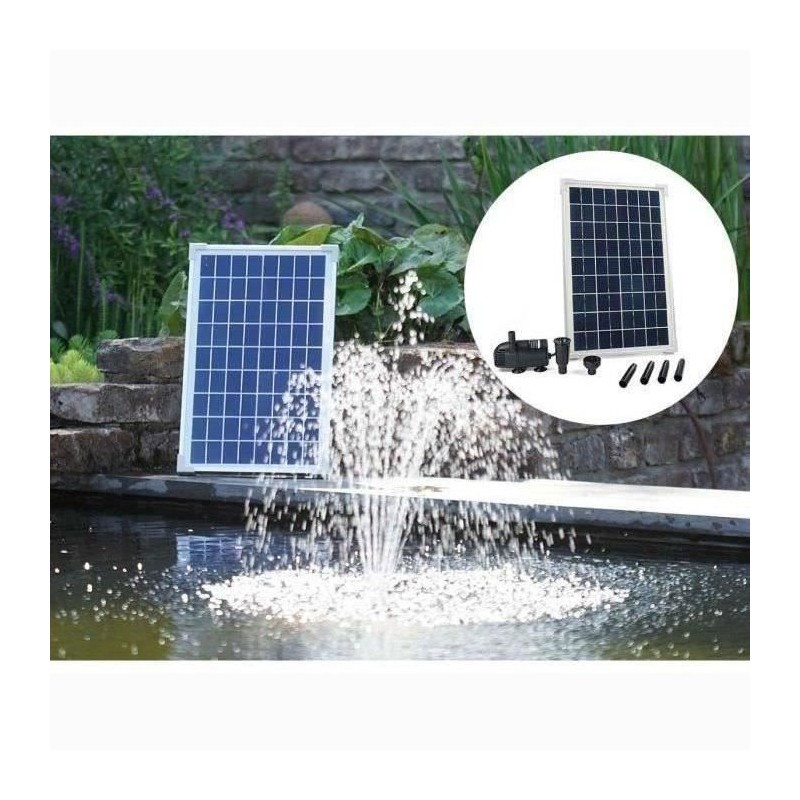 Ubbink Ensemble SolarMax 600 avec panneau solaire et pompe 1351181 403 Ubbink Ensemble SolarMax 600 avec panneau solaire et pompe 1351181 403