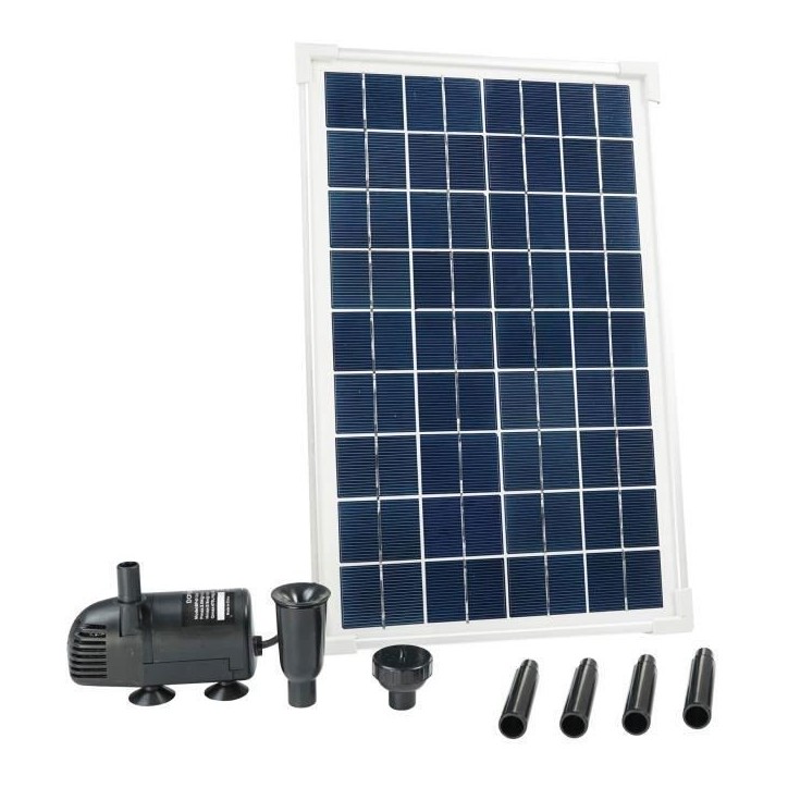 Ubbink Ensemble SolarMax 600 avec panneau solaire et pompe 1351181 403739 Ubbink Ensemble SolarMax 600 avec panneau solaire et pompe 1351181 403739