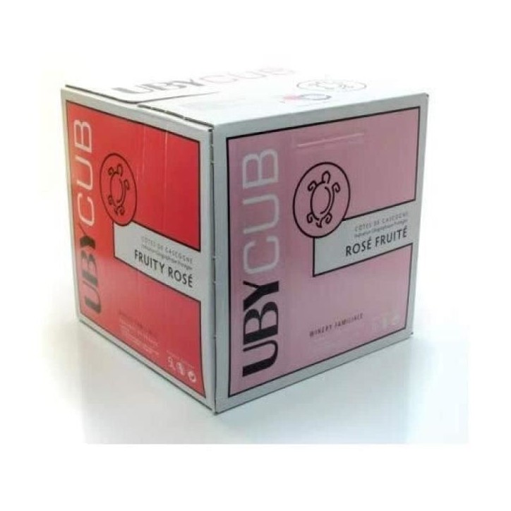 BIB 5L UBY CUB Côtes de Gascogne vin rosé 2024