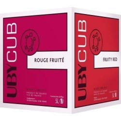 BIB 5L UBY CUB Vin de France vin rouge 2024