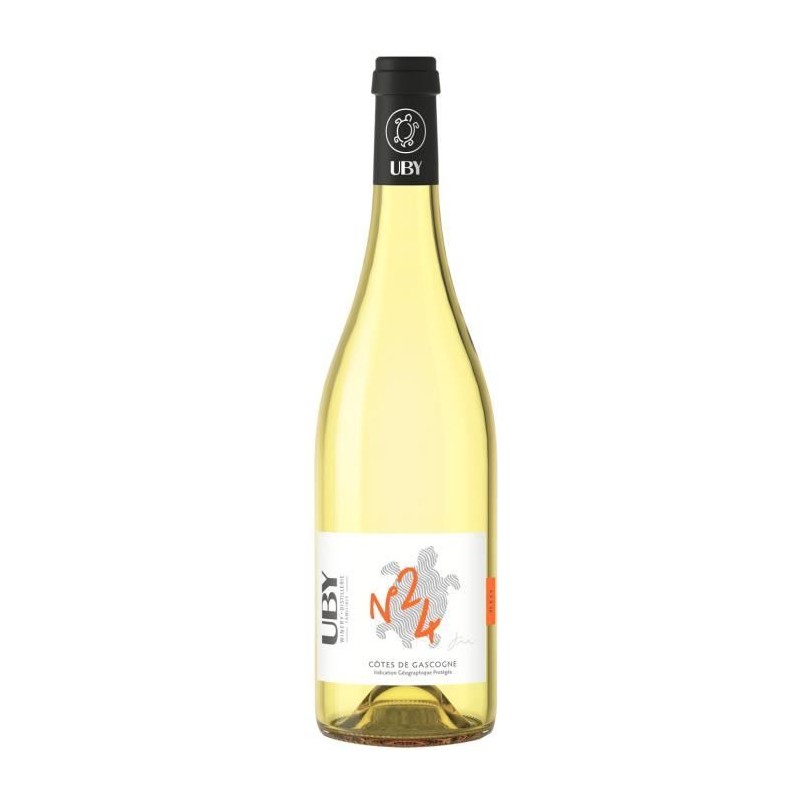 Uby Bio n°24 Gros Manseng Doux Côtes de Gascogne - Vin blanc des Cô Uby Bio n°24 Gros Manseng Doux Côtes de Gascogne - Vin blanc des Cô