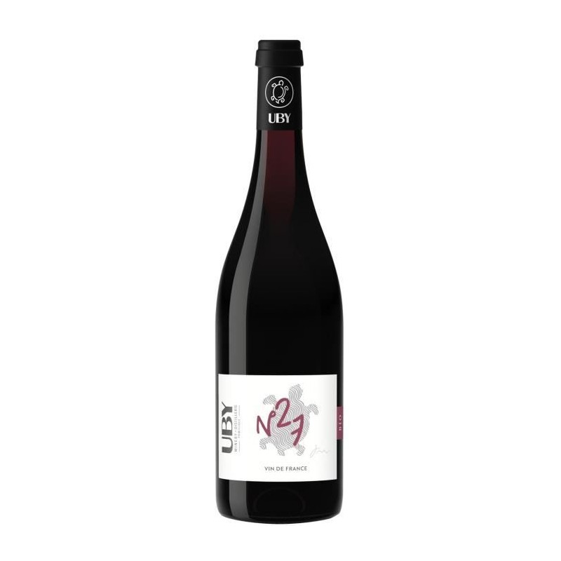 Domaine UBY n°27 Vin de France BYO Cabernet Franc Vin Rouge BIO 2020 Domaine UBY n°27 Vin de France BYO Cabernet Franc Vin Rouge BIO 2020