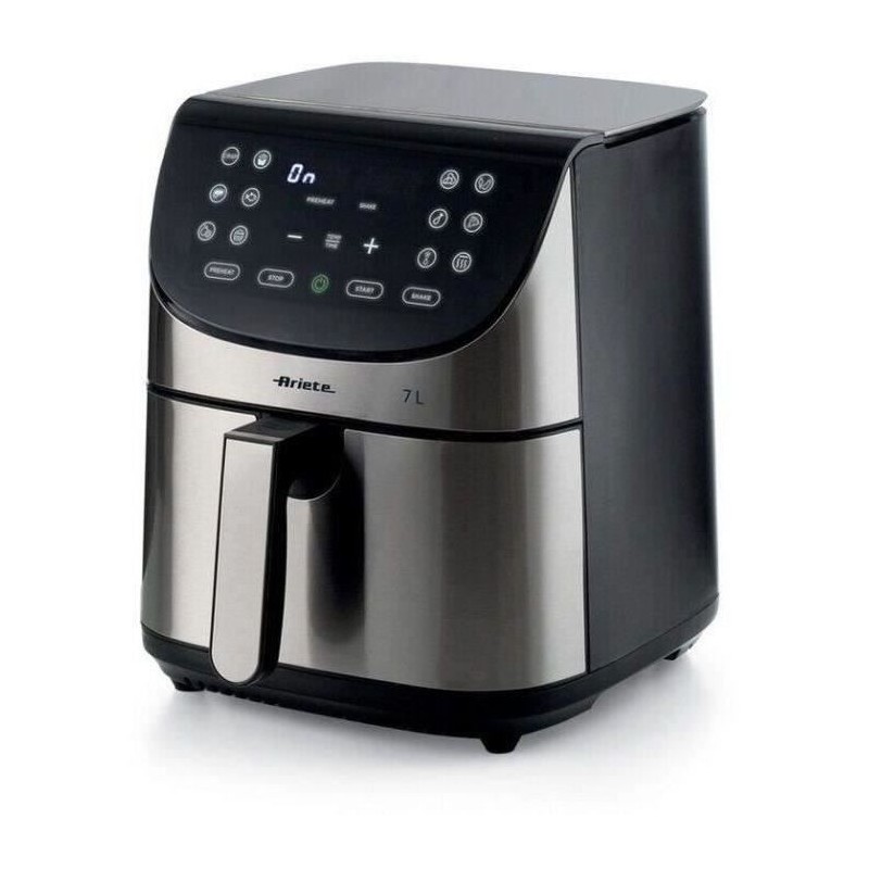 Friteuse sans huile digitale ARIETE - inox brossé - XXL 2 kilos - Mod Friteuse sans huile digitale ARIETE - inox brossé - XXL 2 kilos - Mod